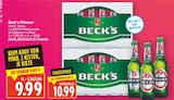 Pilsener von Beck's für 9,99 € bei E center im Angebot Pilsener von Beck's im aktuellen E center Prospekt