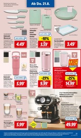 Aktueller Lidl Prospekt mit Espressomaschine, "LIDL LOHNT SICH", Seite 37