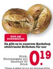 Ofenfrische Brötchen Angebote bei E center Weinheim für 0,19 €