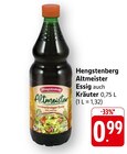 Altmeister Essig Angebote von Hengstenberg bei E center Stuttgart für 0,99 €