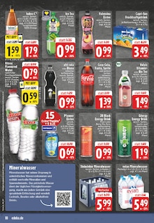 Coca Cola im EDEKA Prospekt "Aktuelle Angebote" mit 24 Seiten (Würselen)