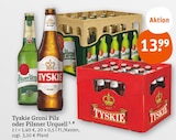 Tyskie Groni Pils oder Pilsner Urquell von  im aktuellen tegut Prospekt für 13,99 €