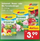 Universal-, Rosen- oder Bio Tomatendünger Angebote bei Netto Marken-Discount Velbert für 3,99 €