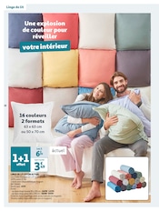 Promos Coton dans le catalogue "Cap sur le blanc" de Auchan Hypermarché à la page 18