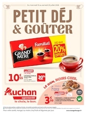 Catalogue Supermarchés Auchan Supermarché en cours à Ville-d'Avray et alentours, "PETIT DÉJ & GOÛTER", 12 pages, 15/07/2026 - 25/07/2026