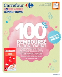 Catalogue Supermarchés de Carrefour à Culan Prospectus Carrefour à Culan, "BONNE ANNÉE BONNE PROMO", 32 pages, 14/01/2025 - 27/01/2025
