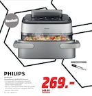 Dampfgarer Heißluftfritteuse NA565/02 von Philips im aktuellen MediaMarkt Saturn Prospekt für 269,00 €
