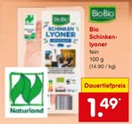 Bio Schinkenlyoner im Angebot bei Netto Marken-Discount in Schorndorf Bio Schinkenlyoner Angebote von BioBio bei Netto Marken-Discount Schorndorf für 1,49 €