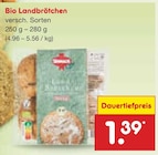 Aktuelle Wecker Angebote bei Netto Marken-Discount in Solingen (Klingenstadt) Aktuelles Bio Landbrötchen Angebot bei Netto Marken-Discount in Solingen (Klingenstadt) ab 1,39 €