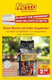 Discounter Prospekt von Netto Marken-Discount Halle Netto Marken-Discount Prospekt: "Diese Woche mit tollen Angeboten", 2 Seiten, 28.07.2025 - 02.08.2025