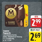 EDEKA - Magnum Eis Angebot im Prospekt Magnum Eis bei EDEKA im Prospekt "" für 2,69 €