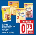 Original Pudding oder Paradiescreme von Dr. Oetker im aktuellen EDEKA Prospekt