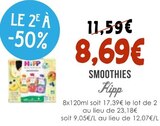 Smoothies - Hipp en promo chez Naturalia Smoothies - Hipp dans le catalogue Naturalia