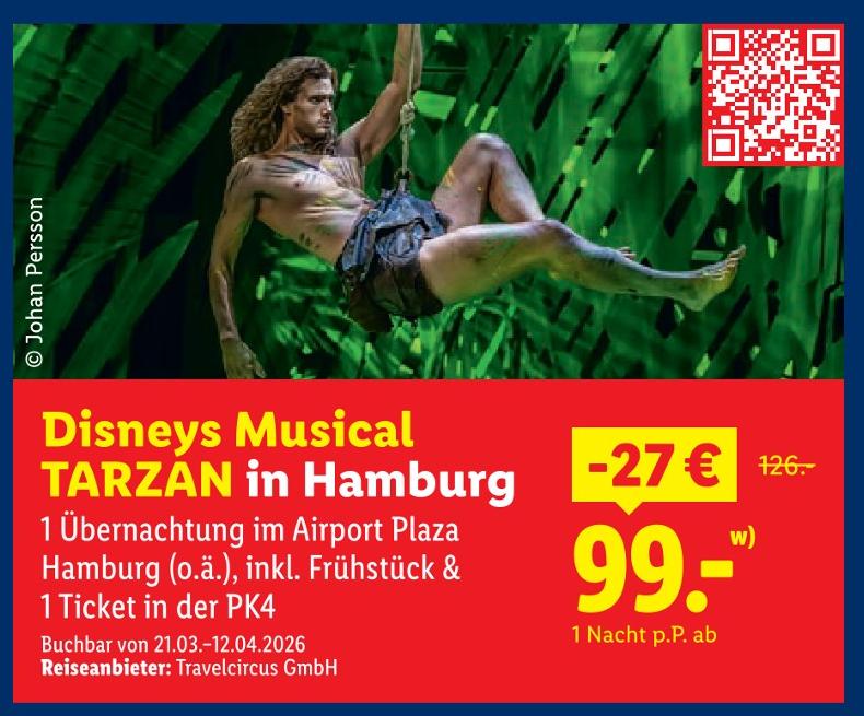 Disneys Musical TARZAN in Hamburg