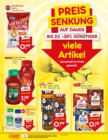 Nudeln im Netto Marken-Discount Prospekt "Aktuelle Angebote" mit 56 Seiten (Krefeld)