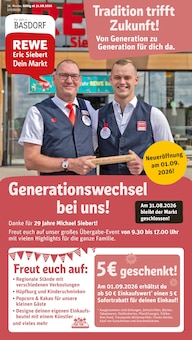 REWE Wandlitz Prospekt der aktuellen Woche, gültig von 31.08.2026 bis 05.09.2026 Aktueller REWE Wandlitz Prospekt "Dein Markt" mit 32 Seiten