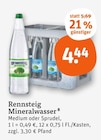 Mineralwasser im Angebot bei tegut in Jena Mineralwasser Angebote von Rennsteig bei tegut Jena für 4,44 €