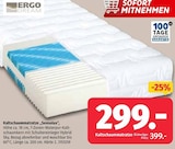Kaltschaummatratze Sensolux im Angebot bei Segmüller in Leverkusen Kaltschaummatratze Sensolux Angebote von ERGO DREAM bei Segmüller Leverkusen für 299,00 €