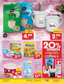 Kaffeepads im Netto Marken-Discount Prospekt "Aktuelle Angebote" mit 75 Seiten (Berlin)