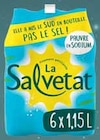 Eau minérale naturelle gazeuse SALVETAT - La Salvetat en promo chez Intermarché Béziers à 1,53 €