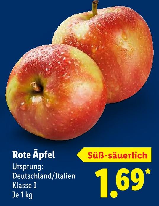 Rote Äpfel