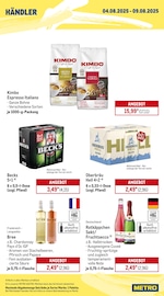 Aktueller METRO Prospekt mit Becks, "Wochenangebote Händler + Monats-Mix August", Seite 3