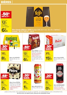 Promo Leffe dans le catalogue Carrefour du moment à la page 14