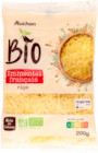 EMMENTAL RÂPÉ AUCHAN BIO - AUCHAN BIO - Auchan Supermarché EMMENTAL RÂPÉ AUCHAN BIO - AUCHAN BIO à 4,74 € dans le catalogue Auchan Supermarché