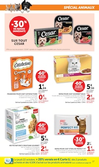 Promotion Bio dans le prospectus Super U, valable du 20/10/2026 au 01/11/2026 Promo Bio dans le catalogue Super U du moment à la page 17