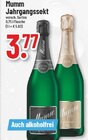 Jahrgangssekt Extra Dry Angebote von Mumm bei Marktkauf Herten für 3,77 €