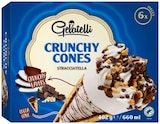 Cônes crunchy - Gelatelli - Lidl à Issy-les-Moulineaux Cônes crunchy - Gelatelli en promo chez Lidl Issy-les-Moulineaux à 2,49 €