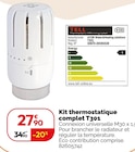 Kit thermostatic complet T301 à Weldom dans Saint-Geniez-d'Olt