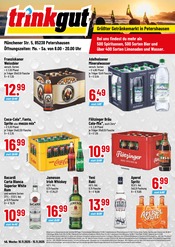 Trinkgut Getränkemärkte Prospekt der aktuellen Woche mit 4 Seiten, gültig von 10.11.2025 bis 15.11.2025, in Hohenkammer und Umgebung Aktueller Trinkgut Getränkemärkte Prospekt in Hohenkammer und Umgebung, "Aktuelle Angebote" mit 4 Seiten, 10.11.2025 - 15.11.2025
