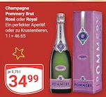 Brut Rosé von Pommery für 34,99 € bei GLOBUS im Angebot Brut Rosé von Pommery im aktuellen GLOBUS Prospekt