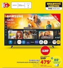 Promo Téléviseur QLED 4K Samsung 55" à 479,00 € dans le catalogue Super U à Seyssinet-Pariset