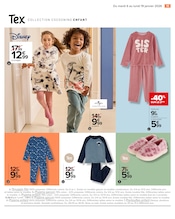 Promos Pyjama Garçon dans le catalogue "Tex" de Carrefour à la page 11