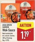 Wok-Sauce im Angebot bei ALDI Nord in Hameln Wok-Sauce Angebote von Asia Green Garden bei ALDI Nord Hameln für 1,19 €