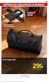 Sac De Voyage Angebote im Prospekt "PRODUITS LAITIERS & VÉGÉTAUX !" von Carrefour Market Sac De Voyage Angebote im Prospekt "PRODUITS LAITIERS & VÉGÉTAUX !" von Carrefour Market auf Seite 73