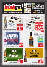 EDEKA Prospekt für Mössingen mit 2 Seiten EDEKA Prospekt für Mössingen: "Aktuelle Angebote", 2 Seiten, 08.06.2026 - 13.06.2026