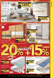 Kleiderschrank im BRAUN Möbel-Center Prospekt in Konstanz Aktueller BRAUN Möbel-Center Prospekt mit Kleiderschrank, "Großes Jubiläumsfest", Seite 9