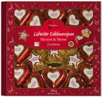 Lübecker Edelmarzipan Herzen & Sterne Zartbitter Angebote von Favorina bei Lidl Witten für 3,99 €