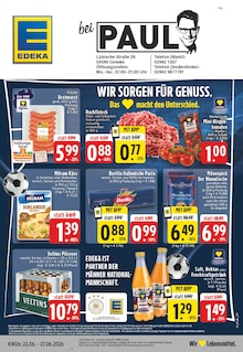 EDEKA Geseke Prospekt der aktuellen Woche, gültig von 22.06.2026 bis 27.06.2026 Aktueller EDEKA Geseke Prospekt "Aktuelle Angebote" mit 24 Seiten