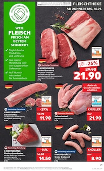 Schweinefleisch im Kaufland Prospekt "Aktuelle Angebote" mit 56 Seiten (Paderborn)