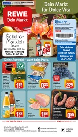 Aktueller REWE Supermarkt Prospekt in Issum und Umgebung, "Dein Markt" mit 30 Seiten, 22.04.2024 - 27.04.2024