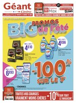 Catalogue Géant Casino à Marseille, avec 56 pages Prospectus Géant Casino à Marseille, "Big Promos de l'été", 56 pages, 10/08/2020 - 23/08/2020