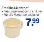 Emaille-Milchtopf im Rossmann Prospekt Emaille-Milchtopf im aktuellen Rossmann Prospekt für 7,99 €