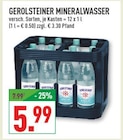 Mineralwasser im Angebot bei Marktkauf in Mülheim Mineralwasser Angebote von Gerolsteiner bei Marktkauf Mülheim für 5,99 €