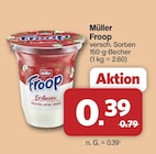famila Nordwest - Froop Erdbeere Angebot im Prospekt Froop Erdbeere bei famila Nordwest im Prospekt "" für 0,39 €