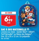 Promo SAC À DOS MATERNELLE à 6,99 € dans le catalogue Aldi à Saint-Valéry-en-Caux