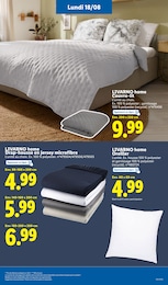 Prix et réduction Couvre-Lit dans le prospectus Lidl en cours Offre Couvre-Lit dans le catalogue Lidl du moment à la page 13